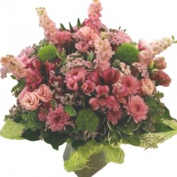 זר פרחים חלומי