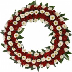 גלגל אבל אדום לבן