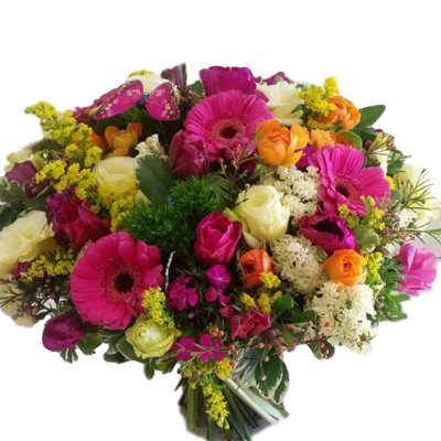 זר פרחים אביב